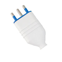 Spina Antischiacciamento 2P+T In PVC 10A 250V Bianco