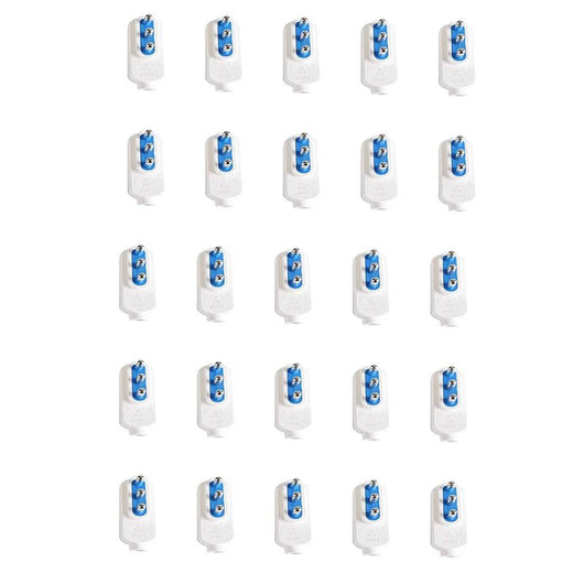 Spina Elettrica Salvaspazio Laterale 2P+T 16A 25V Max 1500W Bianco