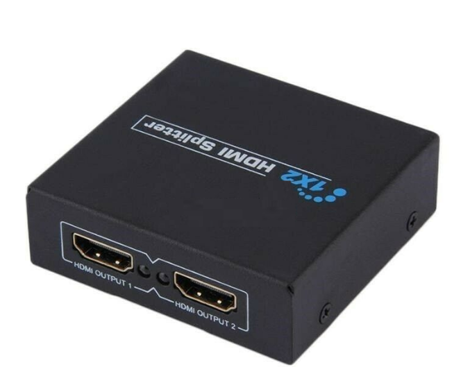 Splitter Sdoppiatore HDMI 1080P Full HD 1080p 2 Uscite HDMI per TV Xbox Ps4