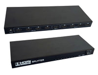 Splitter sdoppiatore segnale HDMI FULL HD 1080P 8 uscite amplificate Art. 108