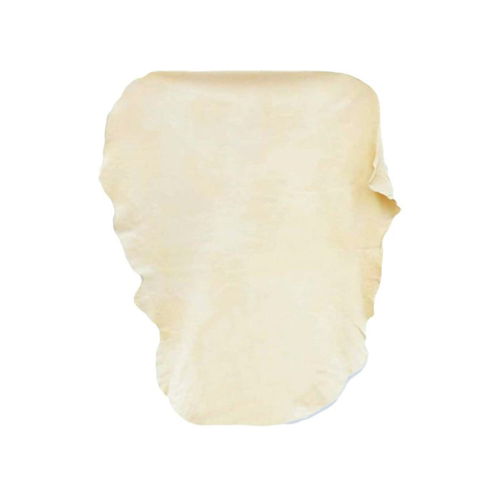 Spugna Panno Vera Pelle di Daino Camoscio Scamosciata Forma Irregolare Misura 30X60cm
