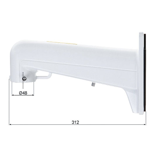 Staffa Fissaggio Supporto da Parete Per Videocamera PTZ DS1602 HYU-215N Uso In Videosorveglianza