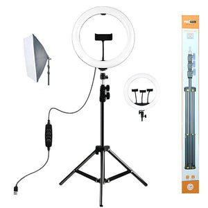 Staffa Triangolare Regolabile Max 210 cm, Supporto per Luce Anello e Ecc