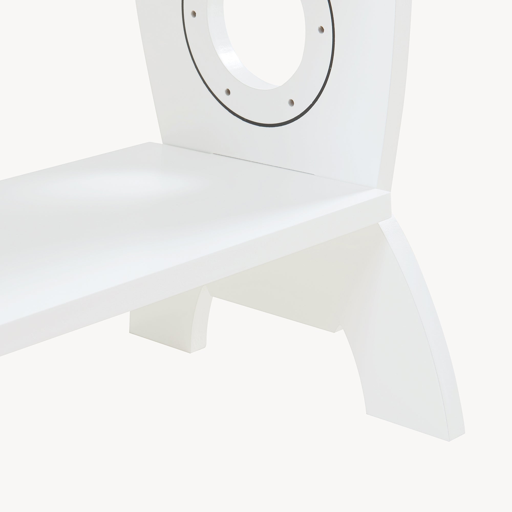 Scaffale Tårnby per Cameretta Libreria Bassa a 3 Ripiani 70x55x25 cm Design Razzo - Bianco [en.casa]