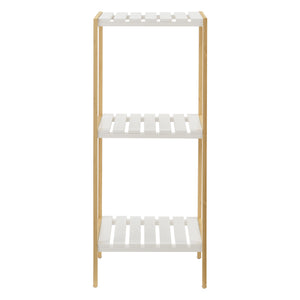 Scaffale Balsfjord in Bambù con 3 Ripiani in MDF [en.casa]