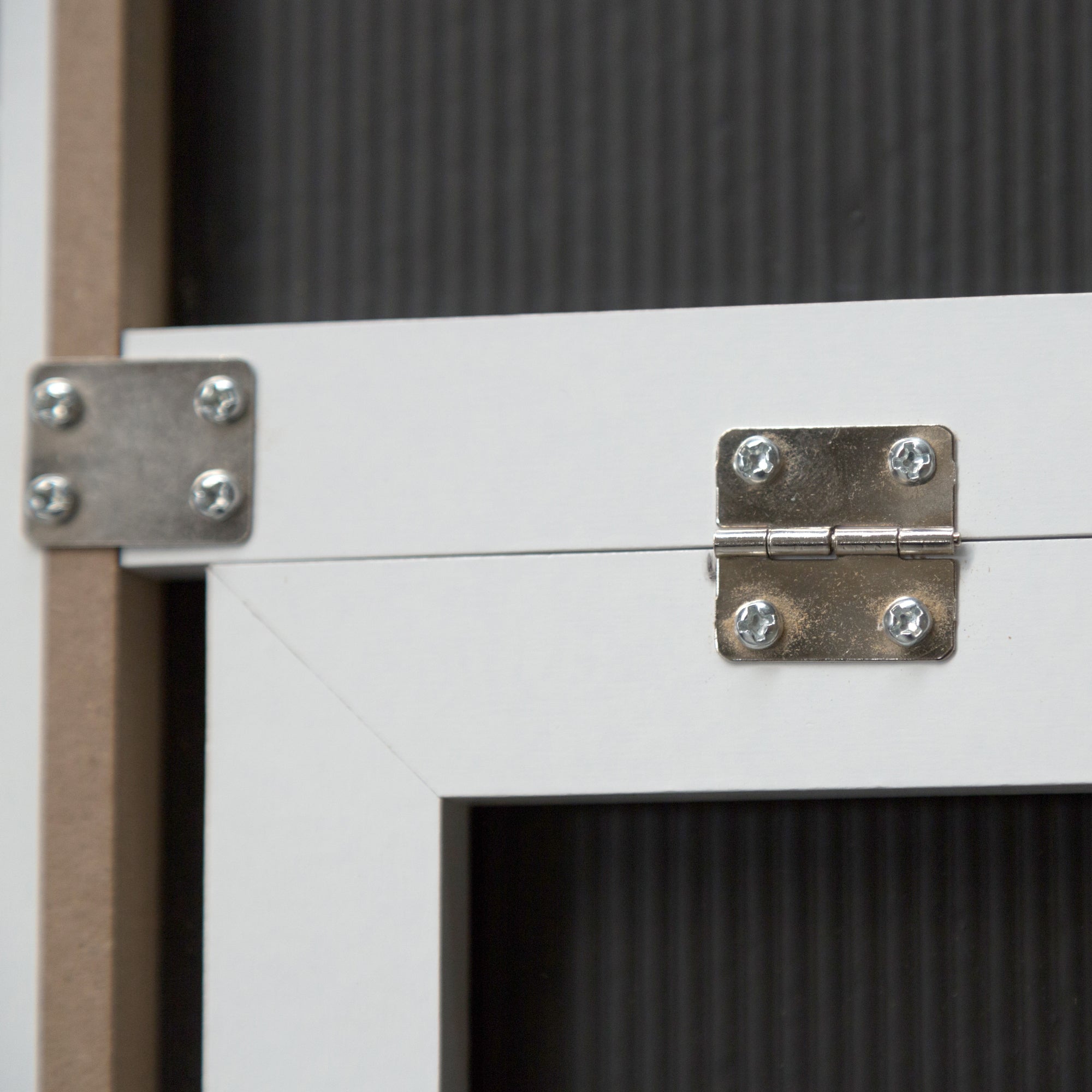 Specchio da Terra 'Giovinazzo' a Figura Intera 150 x 35 cm Cornice in MDF - Bianco [en.casa]