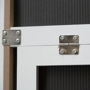 Specchio da Terra 'Giovinazzo' a Figura Intera 150 x 35 cm Cornice in MDF - Bianco [en.casa]