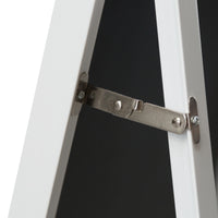 Specchio da Terra 'Barletta' a Figura Intera 150 x 35 cm Cornice Bianca [en.casa]