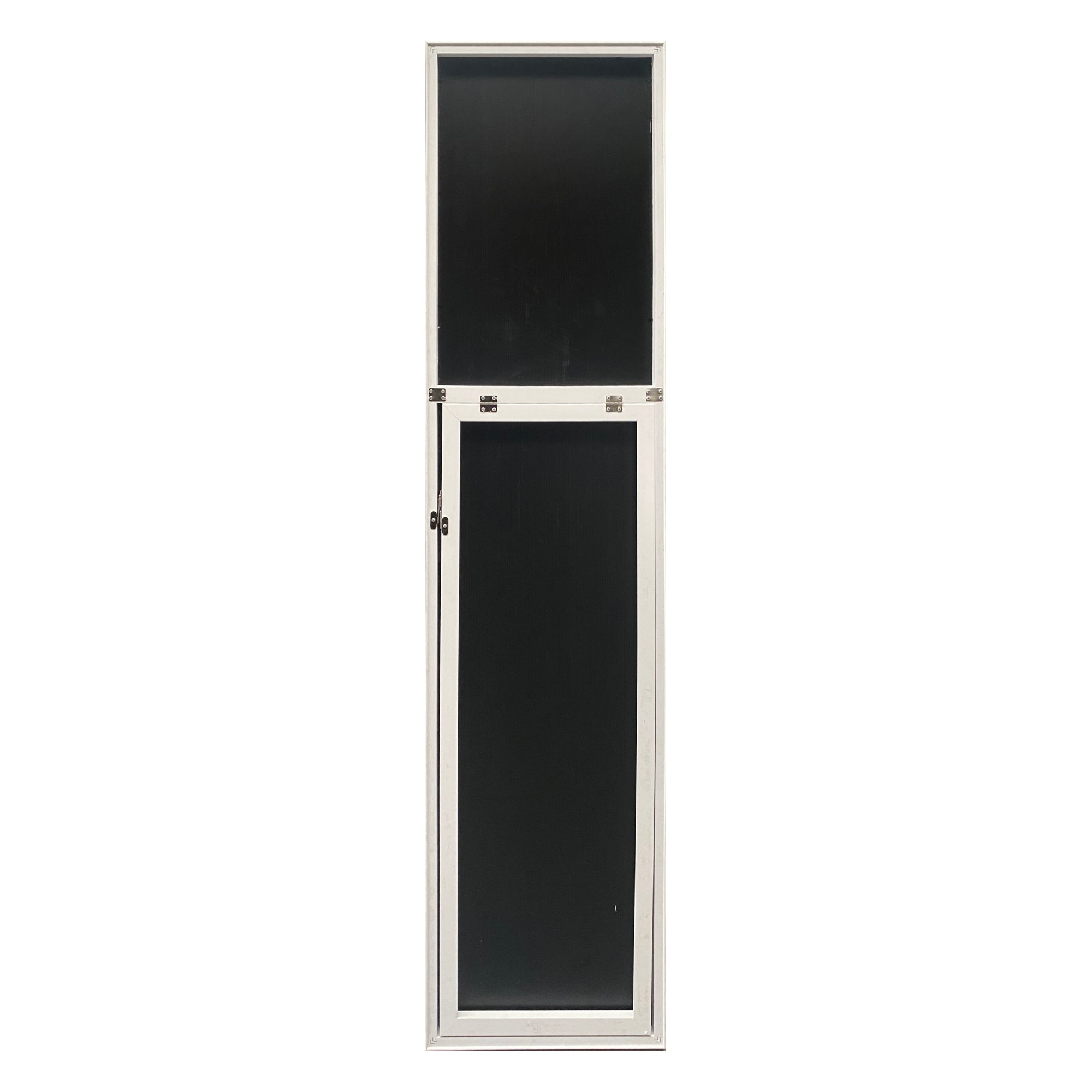 Specchio da Terra 'Barletta' a Figura Intera 150 x 35 cm Cornice Bianca [en.casa]