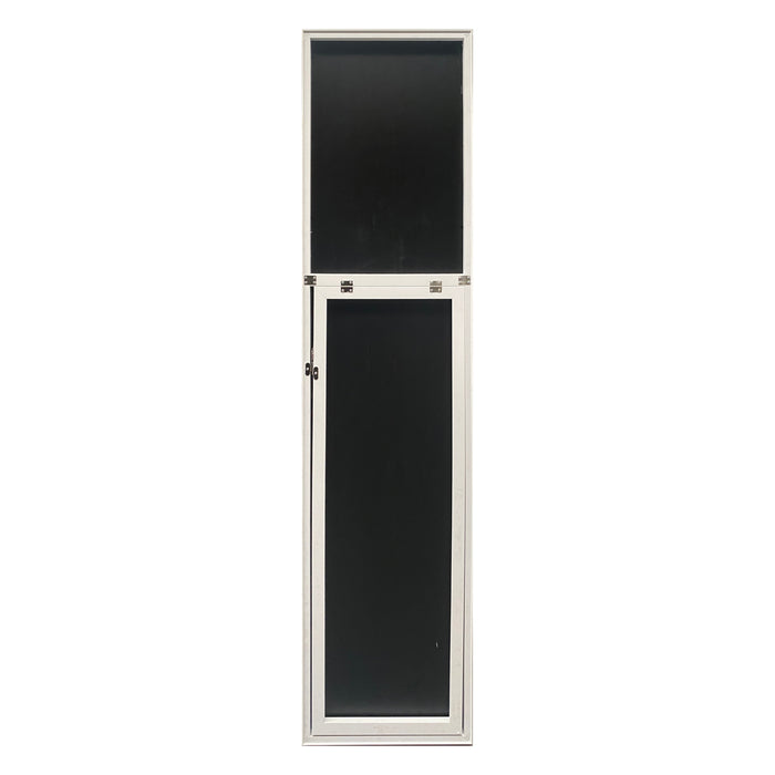 Specchio da Terra 'Barletta' a Figura Intera 150 x 35 cm Cornice Bianca [en.casa]