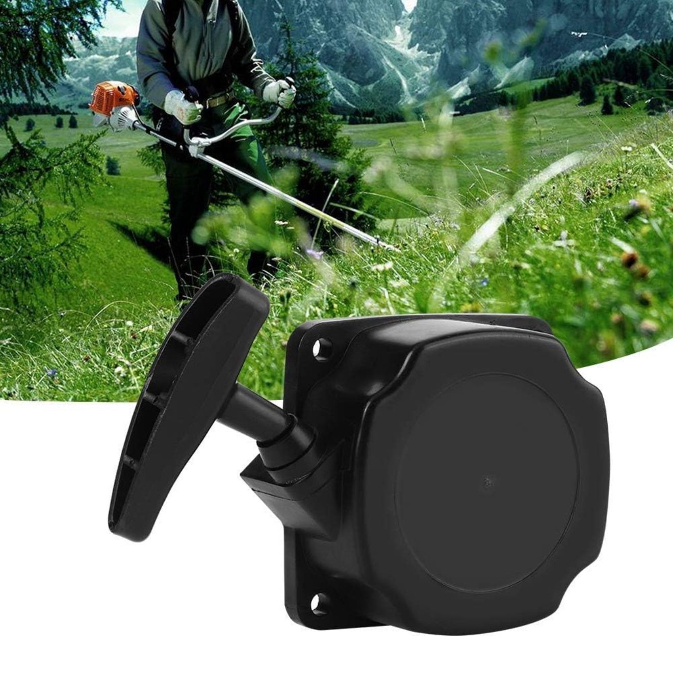 Starter Avviamento a Strappo per Tagliaerba e Decespugliatore da 43cc e 52 cc