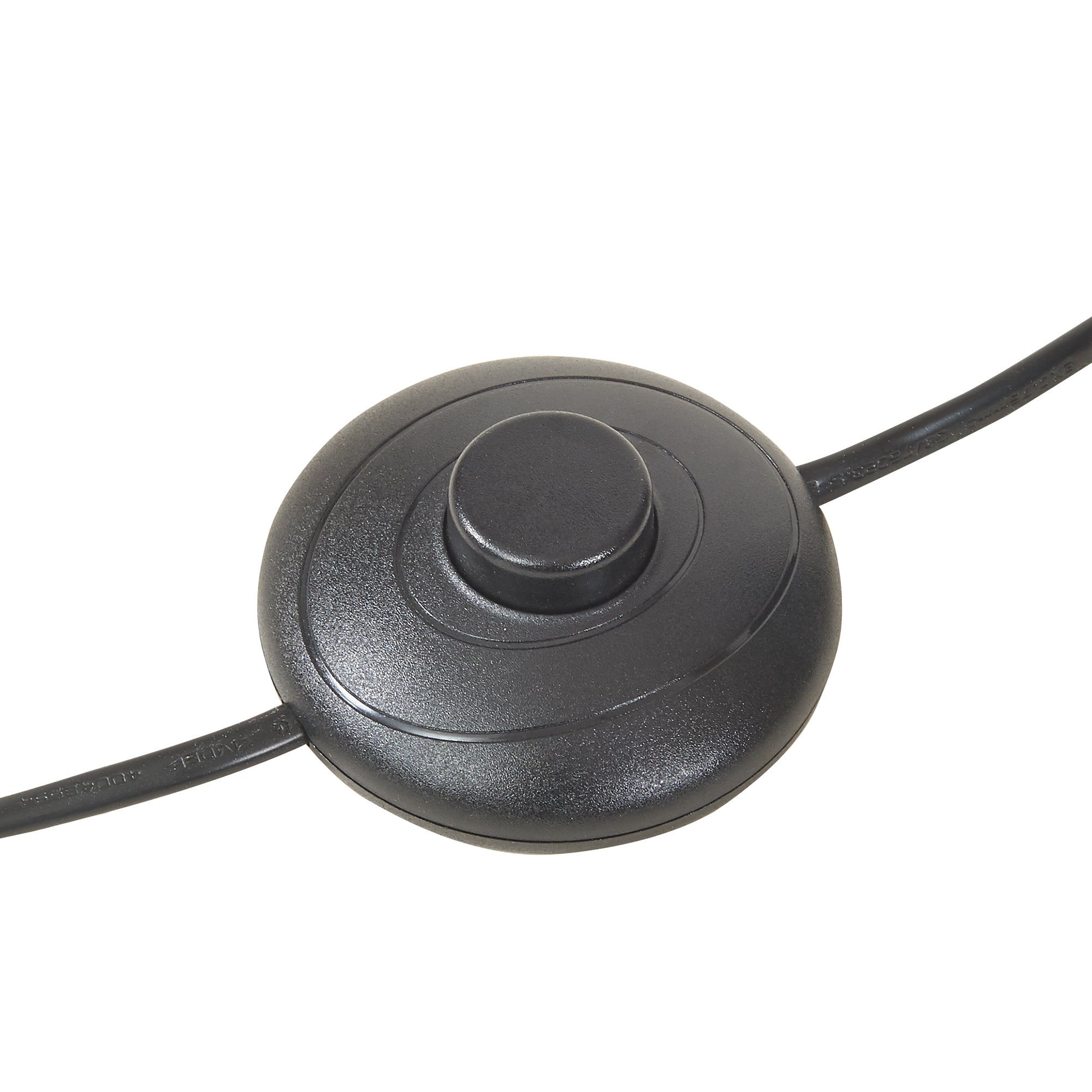 Lampada da Terra Barnard in Metallo con Paralume Cilindrico - Nero lux.pro