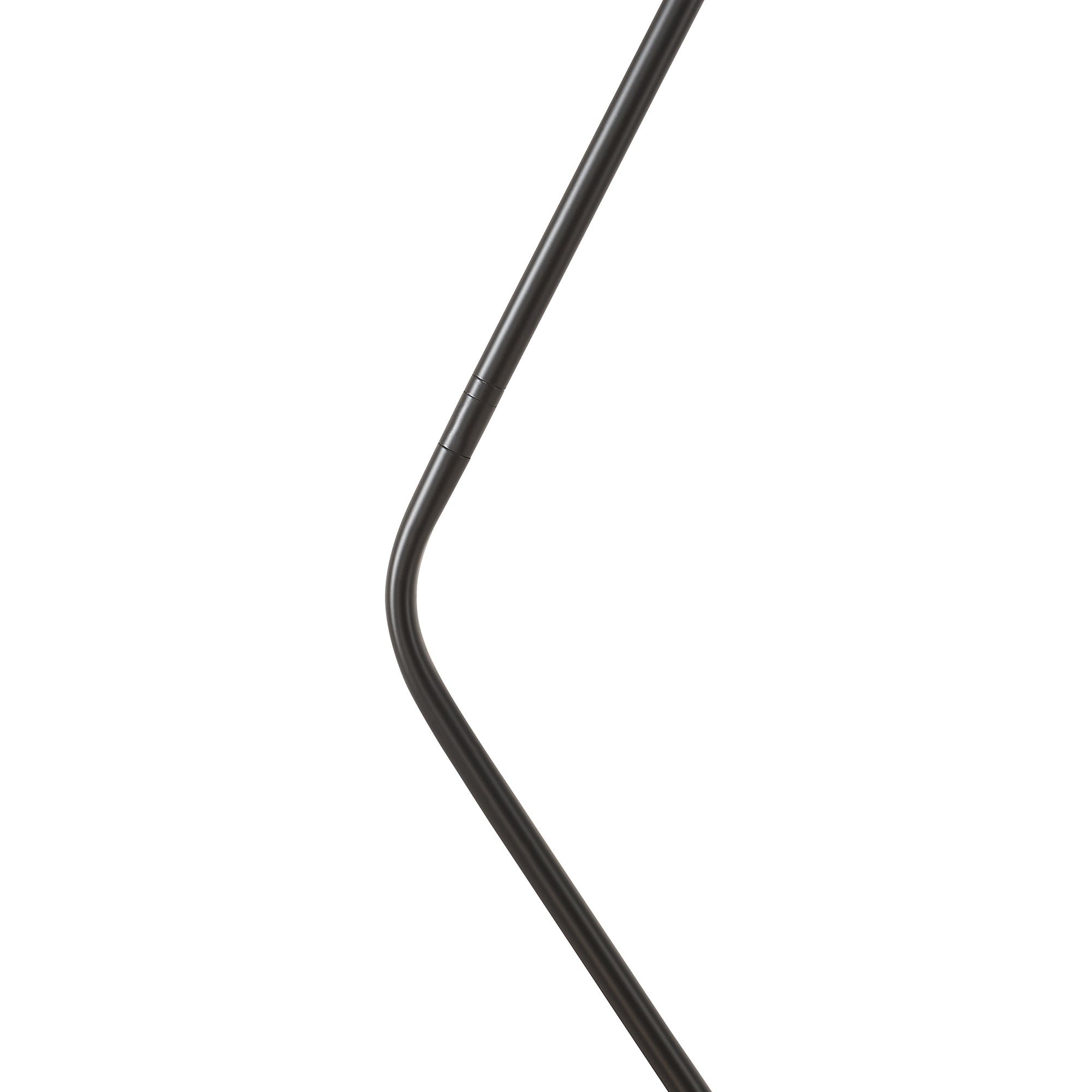 Lampada da Terra Vatka in Metallo Nero con Paralume Cilindrico e Base in Marmo Bianco lux.pro