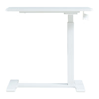 Tavolo per Notebook Klirg con Piano Regolabile in Altezza - Bianco [en.casa]