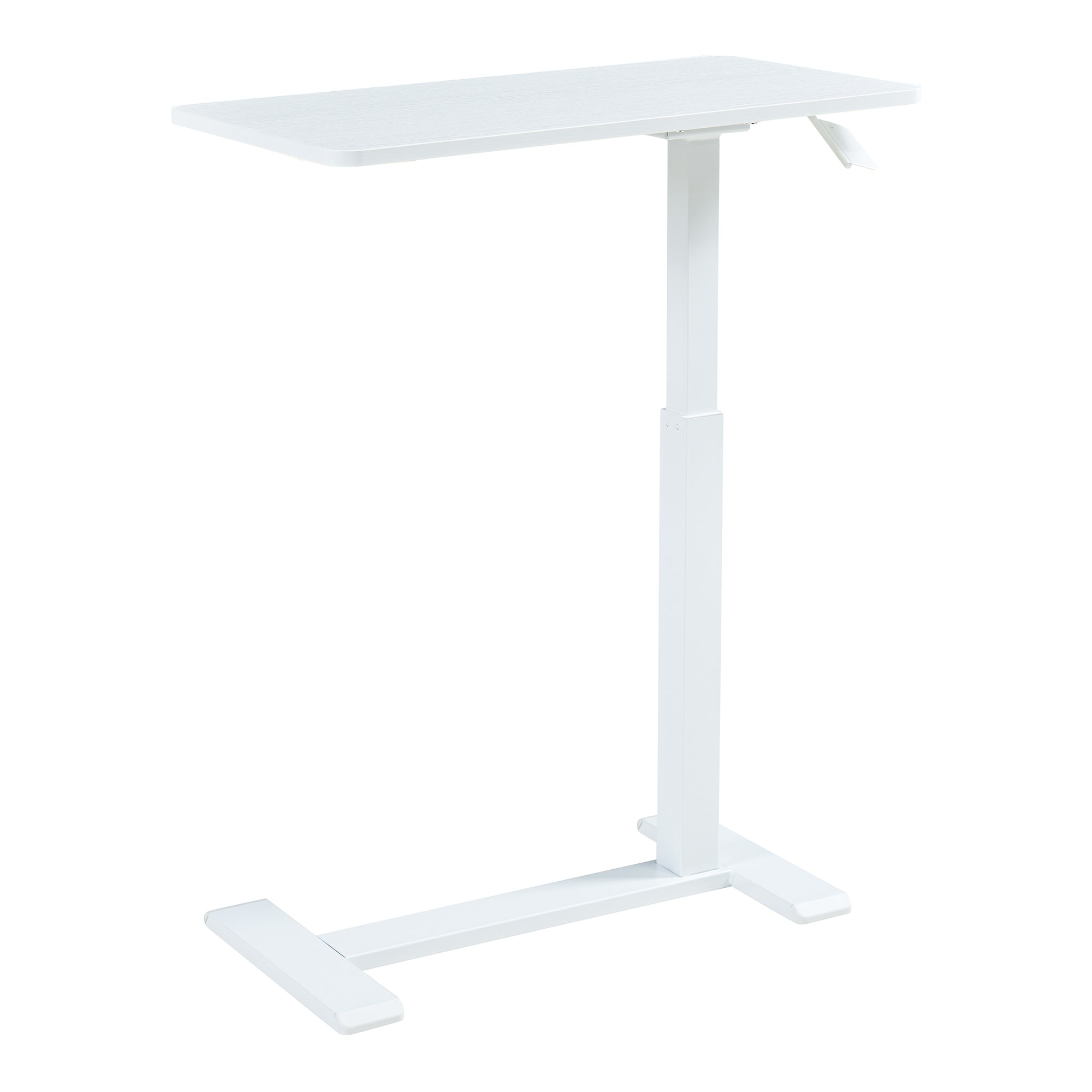 Tavolo per Notebook Klirg con Piano Regolabile in Altezza - Bianco [en.casa]