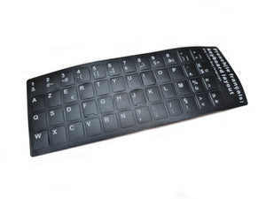 Stick adesivi tastiera FRANCESE ORDINATEUR DE CLAVIER FRANCAIS FRENCH DELL HP FR