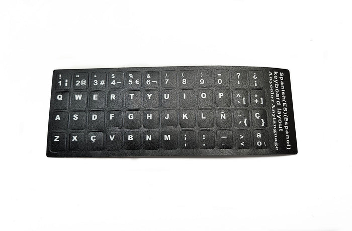 Stick adesivi tastiera Spagnolo Spanish pegatinas de teclado en español Dell HP