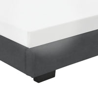 Letto Singolo Hamar 90 x 200 cm Rivestimento in Similpelle Nero Corium