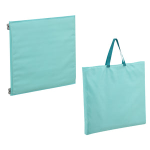 Set Donostia di 2 Materassini Prendisole da Spiaggia con Borsa di Trasporto - Turchese [en.casa]