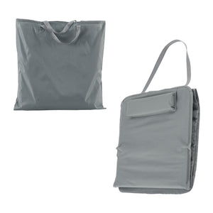 Set Cellorigo 2 Materassini Prendisole Pieghevoli incl Borsa di Trasporto - Grigio scuro [en.casa]