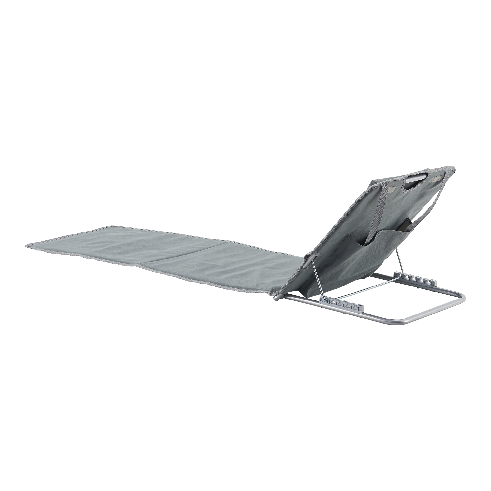 Set Cellorigo 2 Materassini Prendisole Pieghevoli incl Borsa di Trasporto - Grigio scuro [en.casa]