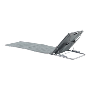 Set Cellorigo 2 Materassini Prendisole Pieghevoli incl Borsa di Trasporto - Grigio scuro [en.casa]