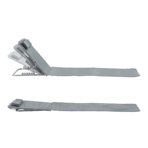 Set Cellorigo 2 Materassini Prendisole Pieghevoli incl Borsa di Trasporto - Grigio scuro [en.casa]