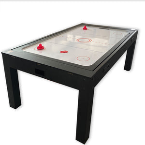 Biliardo 7 FT Multigioco rosso Air Hockey + Ping Pong + Tavolo - Strike