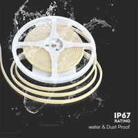 Strip LED COB-320 10W/m 5m 24V Colore Blu IP67 10mm SKU-23142