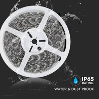 V-TAC VT-5050 60-IP65 Striscia Strip LED SMD5050 10,8W/mt 5mt 60 LED/mt RGB 12V IP65 SKU 2155