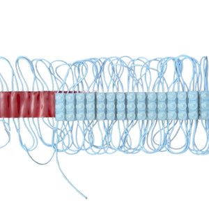 Striscia LED 40 moduli bottone 1W, 220V 40W, 4000K, IP67, 330cm, 4400lm, bianco naturale