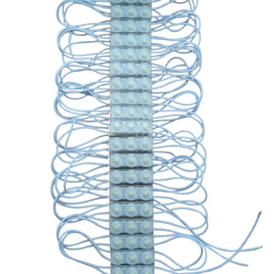 Striscia LED 40 moduli bottone 1W, 220V 40W, 4000K, IP67, 330cm, 4400lm, bianco naturale