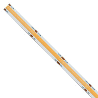 Striscia 1600 LED COB lineare 50W bobina strip flessibile adesiva 24V 5100lm nastro luce continua colorata decorativa interni IP20 4000K