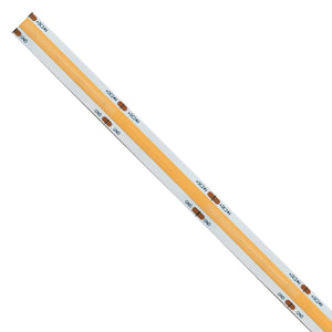 Striscia 1600 LED COB lineare 50W bobina strip flessibile adesiva 24V 5100lm nastro luce continua colorata decorativa interni IP20 4000K