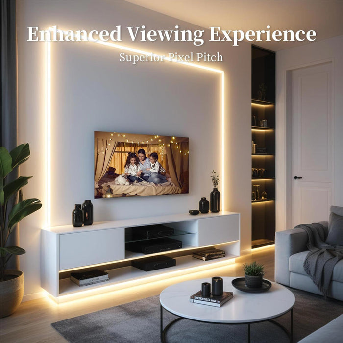 Striscia 1600 LED COB lineare 50W bobina strip flessibile adesiva 24V 5100lm nastro luce continua colorata decorativa interni IP20 3000K