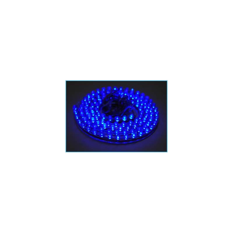 Striscia Led 120cm 120 LED F5 Impermeabile Blue Blu 12V