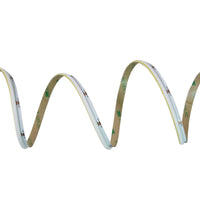 Striscia Led COB Illuminazione Laterale 24V 10W/M 100lm/W CRI Ra>93 Angolo 180 Dimmerabile IP20 Sezione Taglio 33.3mm Bianco Freddo 6500K MS12686