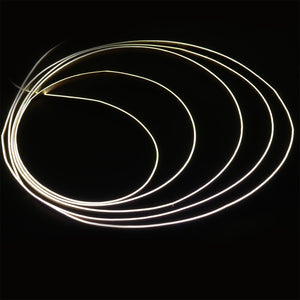 Striscia Led COB Illuminazione Laterale 24V 10W/M 100lm/W CRI Ra>93 Angolo 180 Dimmerabile IP20 Sezione Taglio 33.3mm Bianco Neutro 4000K MS12684