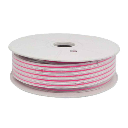 50M Striscia Led COB 8W/M 220V-240V 600lm IP65 CRI=80 Angolo 180° Colore Luce Rosa