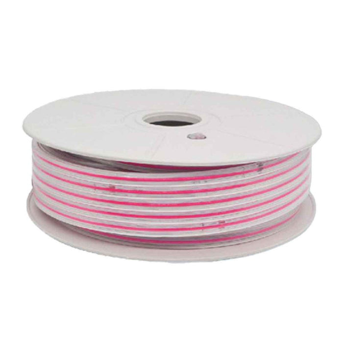 50M Striscia Led COB 8W/M 220V-240V 600lm IP65 CRI=80 Angolo 180° Colore Luce Rosa
