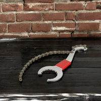 Strumento di rimozione Corona Pignone Catena bici Chiave rimozione 3 IN 1 94281