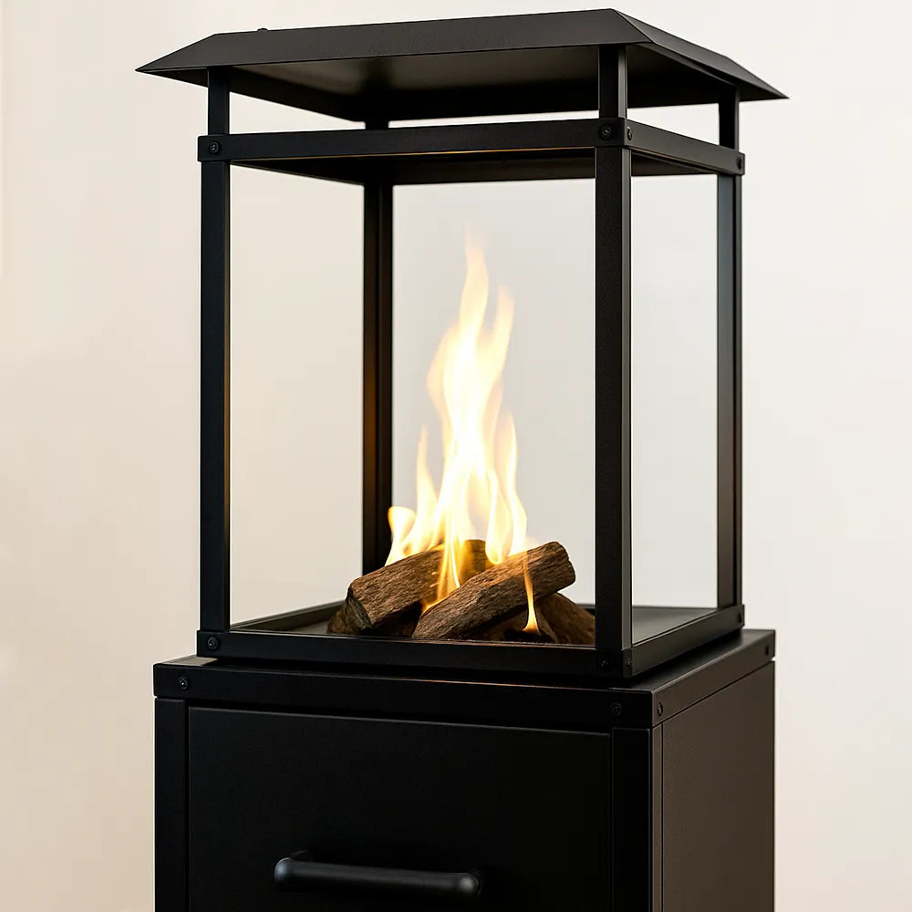 Tempo Style - Stufa a Gas Raven (8 kW)  Stufa da esterno Nero