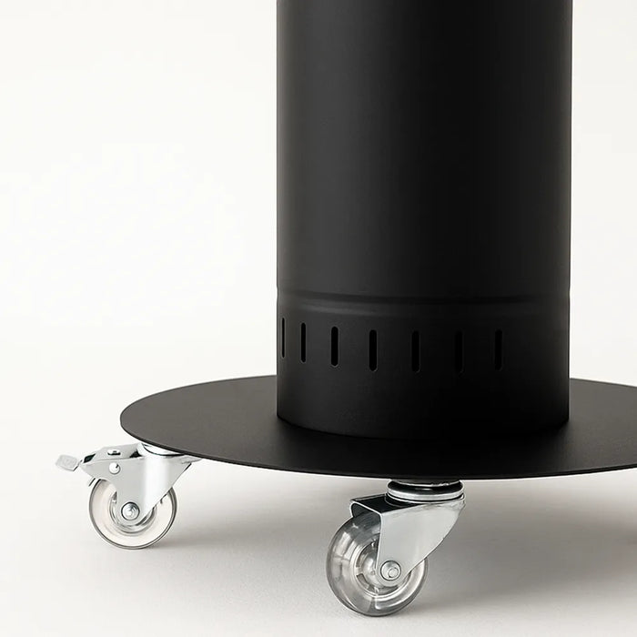 Tempo Style - Stufa a Pellet Lumea (4,6 a 7 kW)  Stufa da esterni color Nero