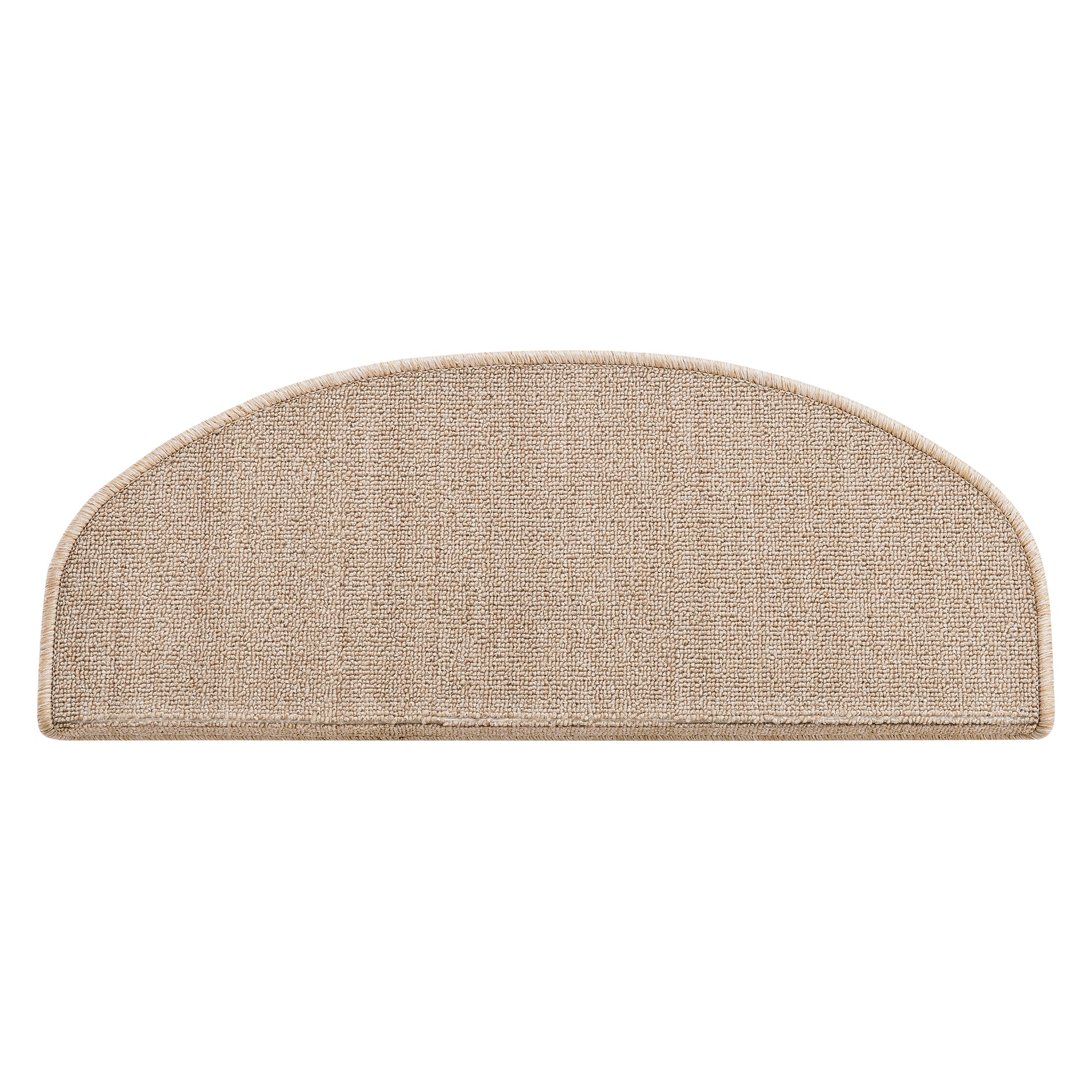 Set da 15 Tappeti Coprigradini per Scale Interne - Mezzaluna - Beige [en.casa]