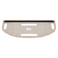 Set da 15 Tappeti Coprigradini per Scale Interne - Mezzaluna - Beige [en.casa]