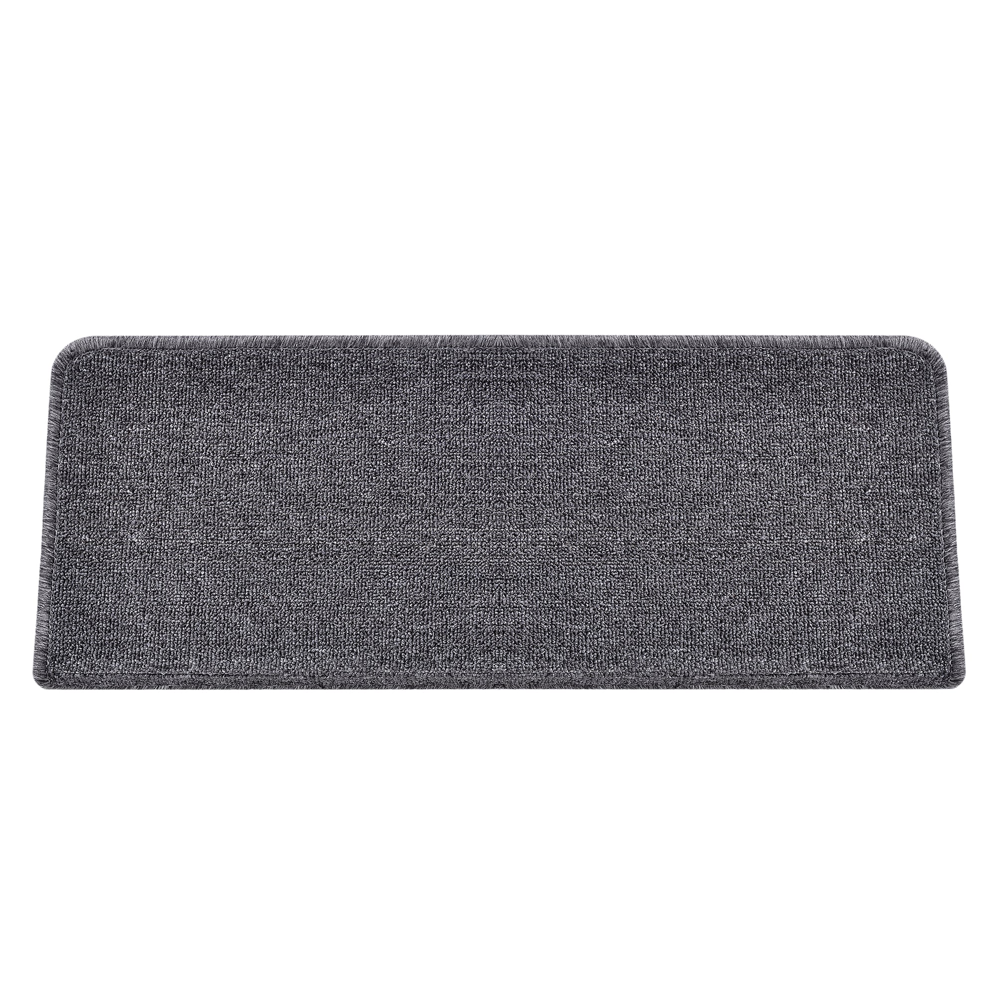 Set da 15 Tappeti Coprigradini per Scale Interne - Rettangolare - Grigio Scuro [en.casa]