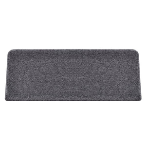 Set da 15 Tappeti Coprigradini per Scale Interne - Rettangolare - Grigio Scuro [en.casa]