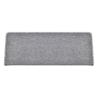 Confezione 15 Gradini Antiscivolo Rettangolari 65 x 24 cm con Bordo Grigio Chiaro 03_0007608