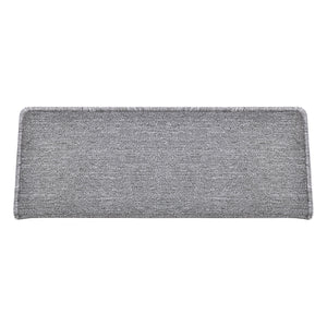 Confezione 15 Gradini Antiscivolo Rettangolari 65 x 24 cm con Bordo Grigio Chiaro 03_0007608