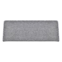 Set da 15 Tappeti Coprigradini per Scale Interne - Rettangolare - Grigio Chiaro [en.casa]